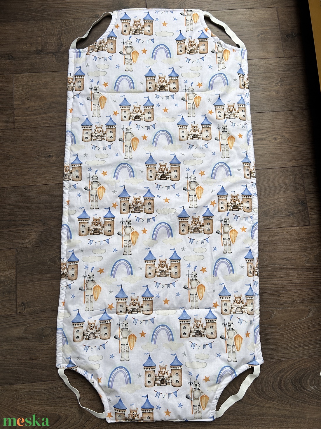 Ovis, bölcsis lepedő, derékalj, fektet, lovag - játék & sport - ovis felszerelés - ovis lepedő - Meska.hu