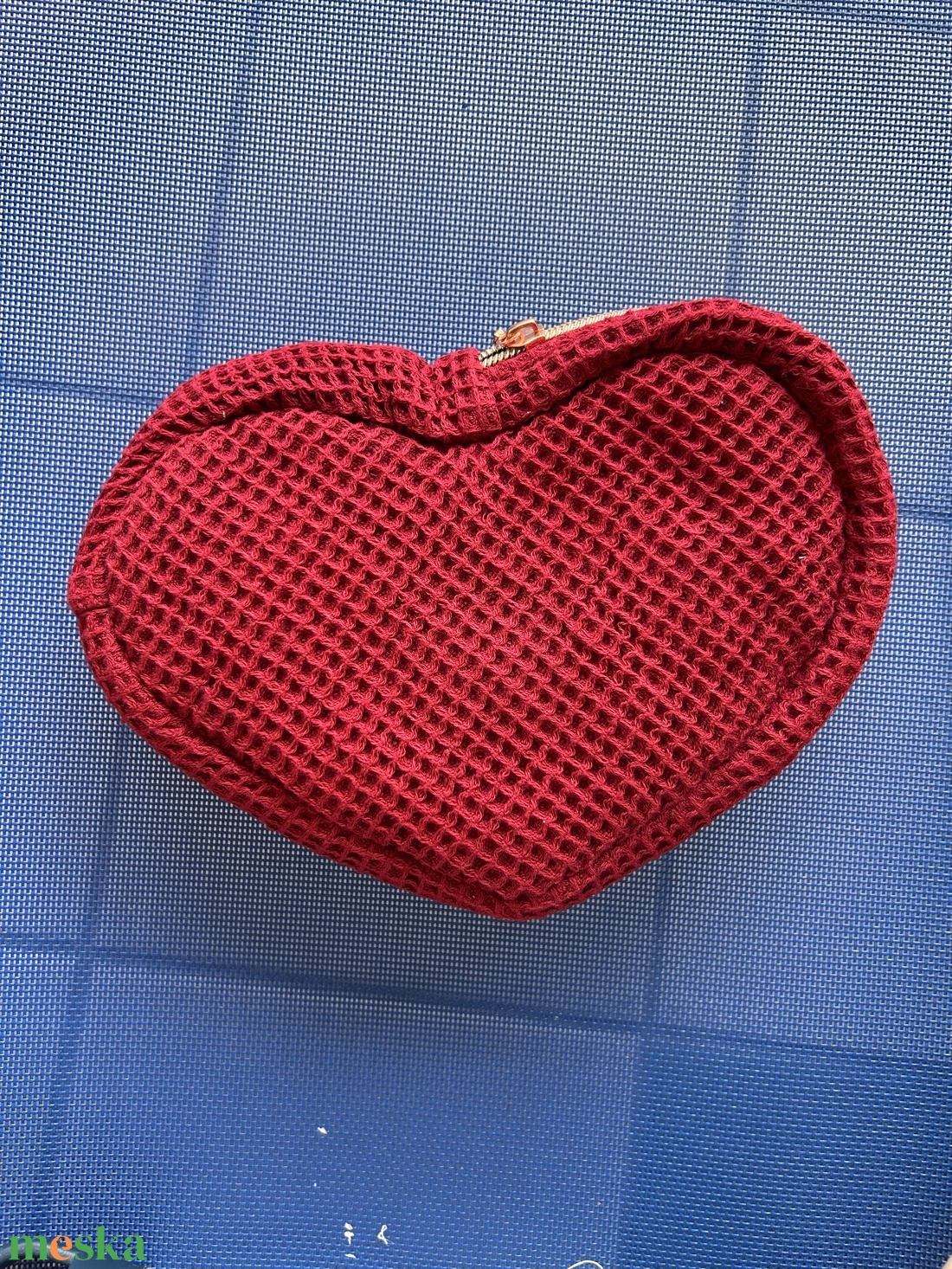 Szív alakú neszeszer, táska - táska & tok - neszesszer - Meska.hu