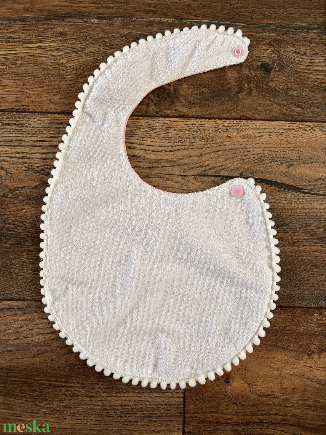 Vízhatlan nyuszis baba, kisgyermek előke - baba - mama - szoptatási, etetési kellékek - partedli, előke - Meska.hu