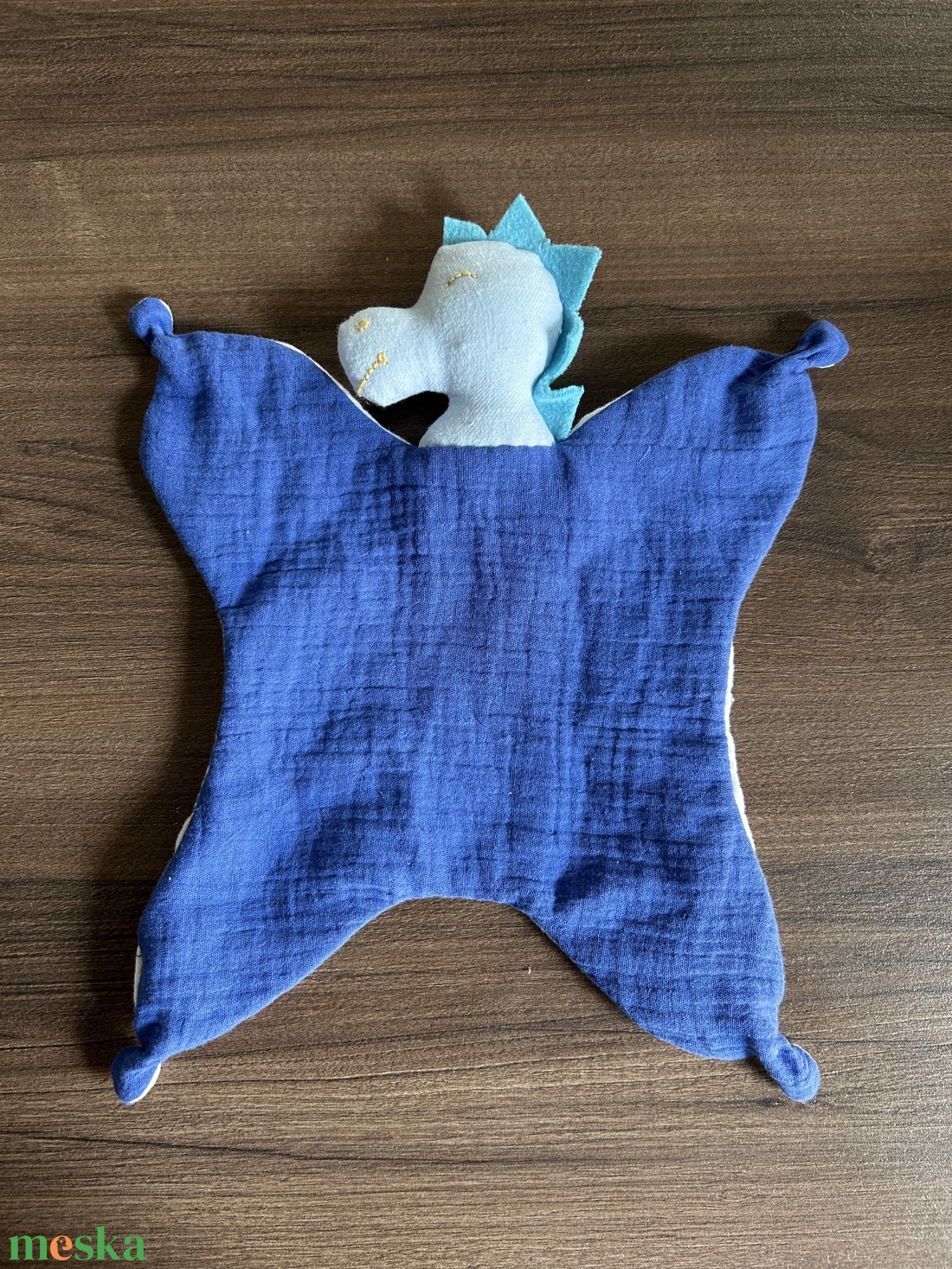  dinós szundikendő - baba - mama - baba játékok - szundikendő, alvóka - Meska.hu