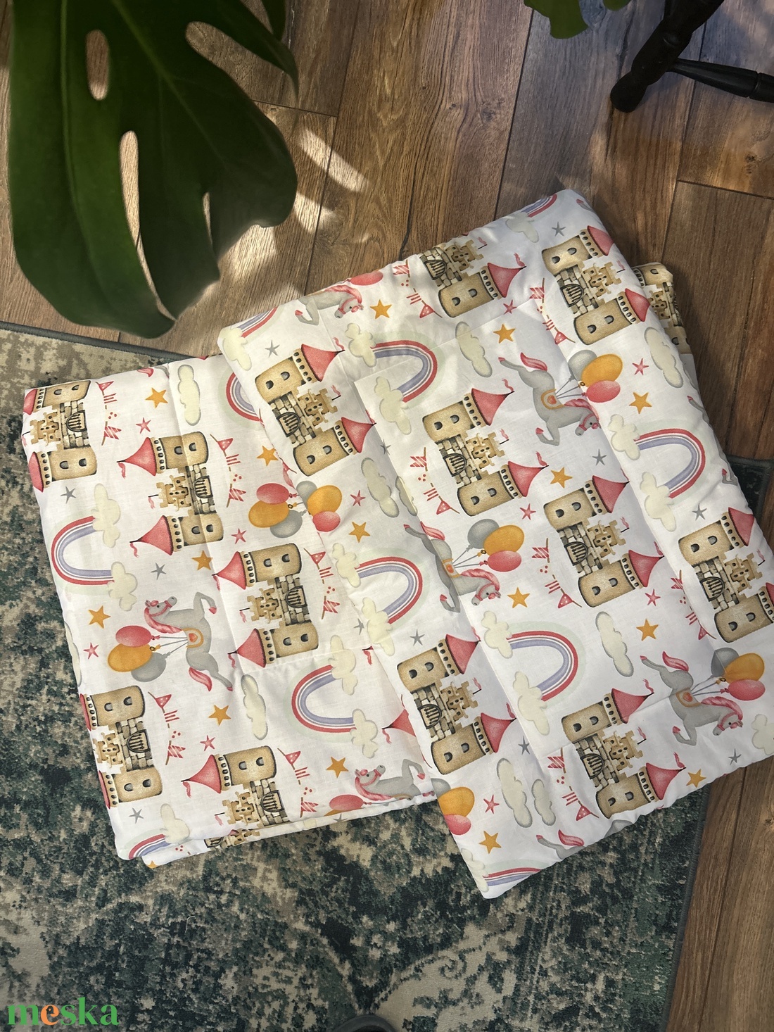 Ovis, bölcsis ágynemű szett, ajándék figurával - játék & sport - ovis felszerelés - ovis ágynemű - Meska.hu