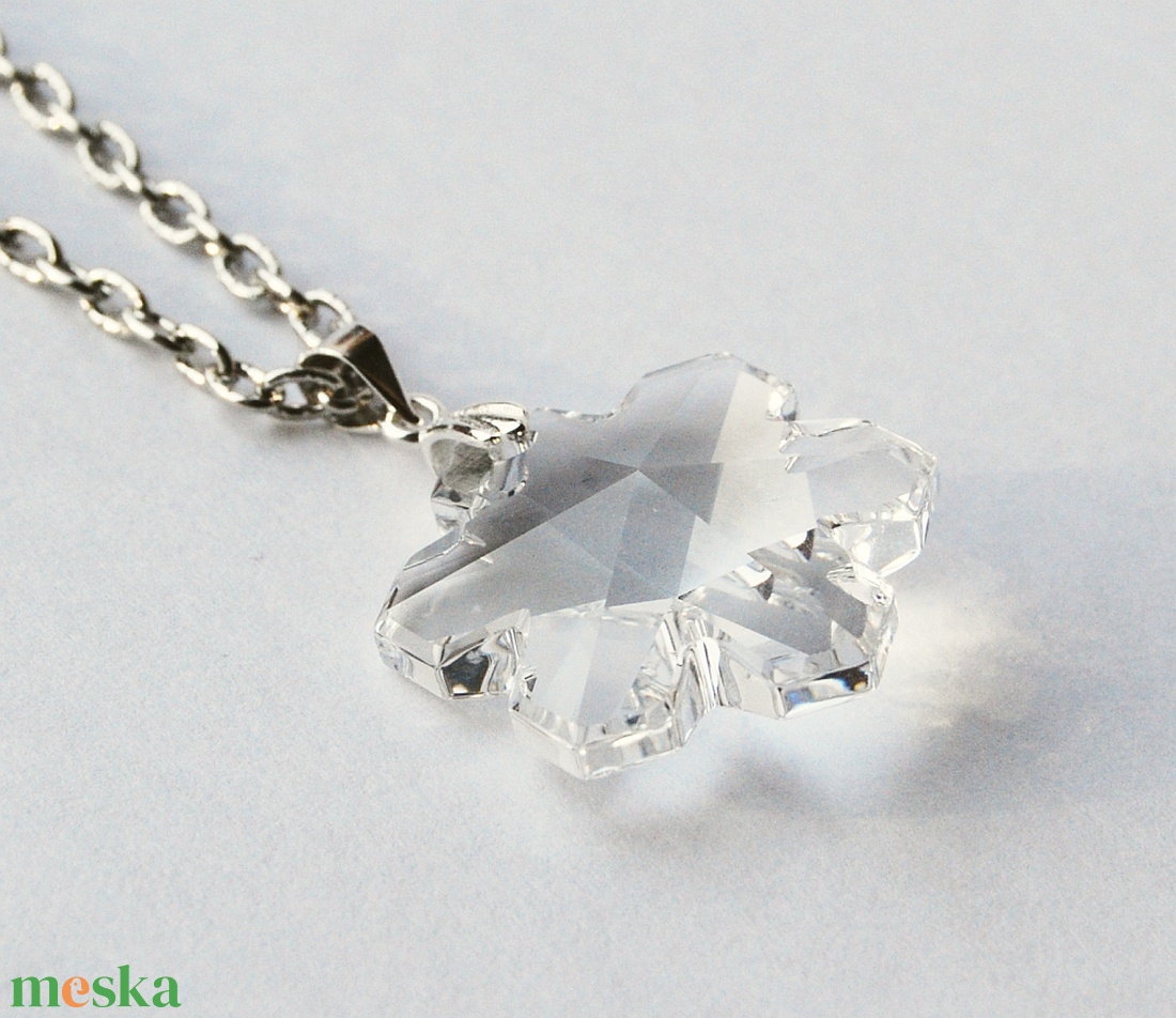 Swarovski hópehely szett- Crystal - ékszer - ékszerszett - Meska.hu Swarovski hópehely szett- Crystal - ékszer - ékszerszett - Meska.hu
