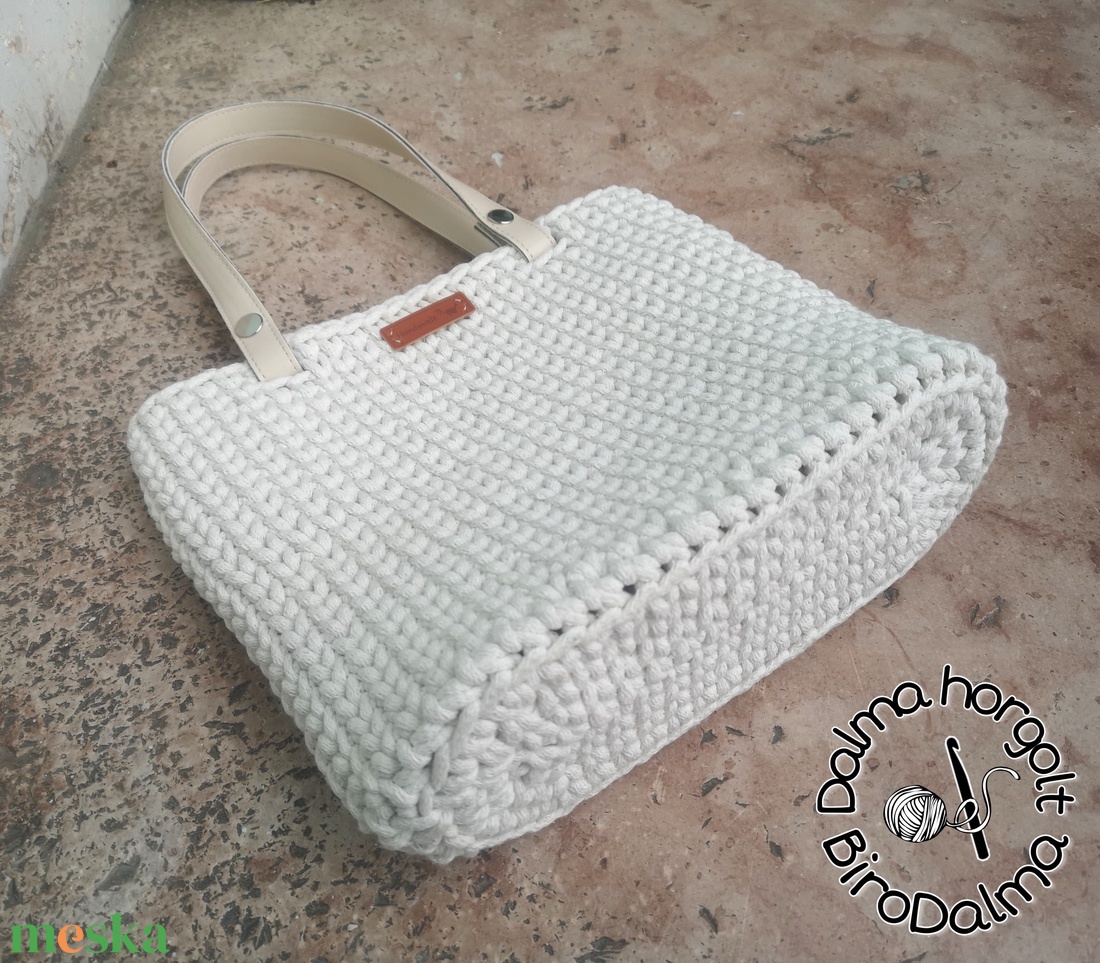 Horgolt City Bag kézitáska- ekrü - táska & tok - kézitáska & válltáska - kézitáska - Meska.hu Horgolt City Bag kézitáska- ekrü - táska & tok - kézitáska & válltáska - kézitáska - Meska.hu