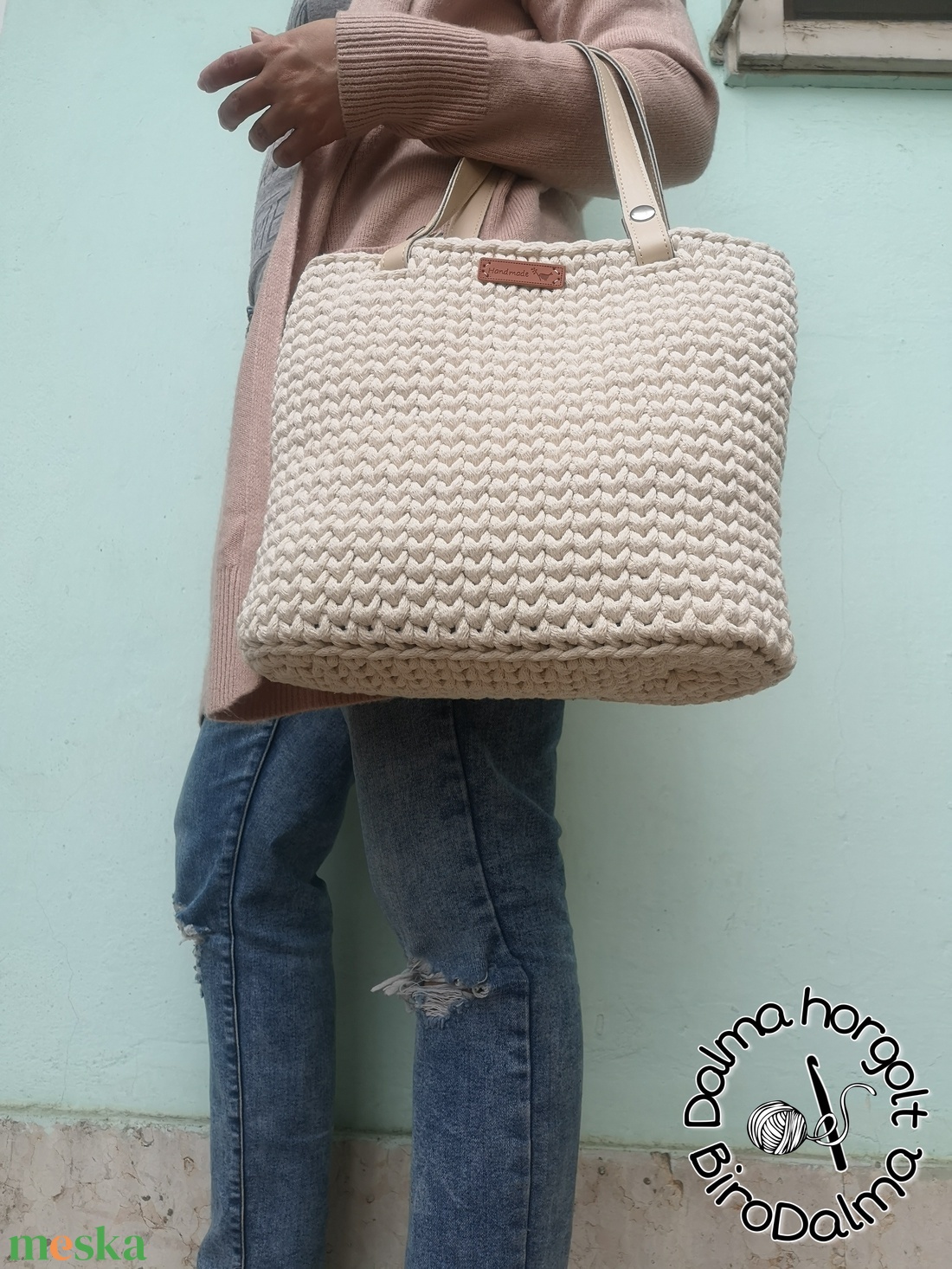 Horgolt City Bag kézitáska- ekrü - táska & tok - kézitáska & válltáska - kézitáska - Meska.hu Horgolt City Bag kézitáska- ekrü - táska & tok - kézitáska & válltáska - kézitáska - Meska.hu