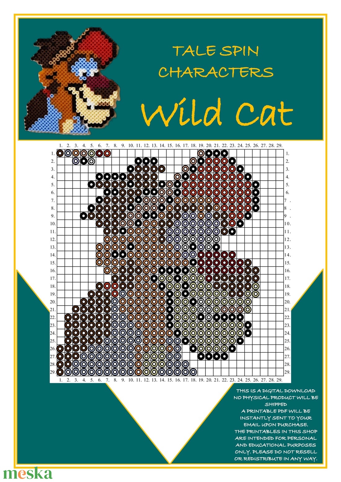 Vadmacs vasalható gyöngy minta - diy (csináld magad) - fűzésminták - Meska.hu