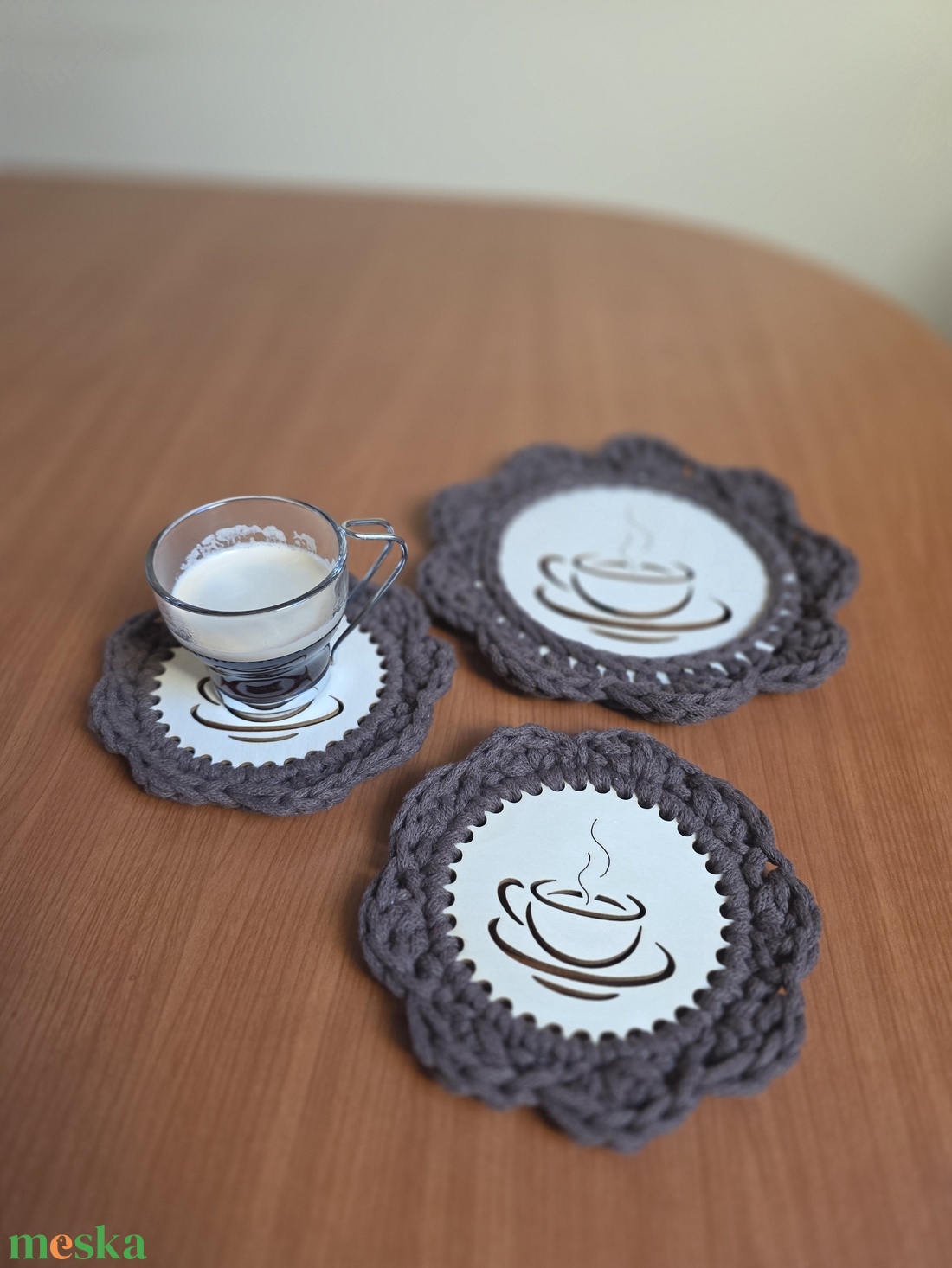 Pohár alátét  - otthon & életmód - konyhafelszerelés, tálalás - tálalás - tányér- és poháralátét - Meska.hu