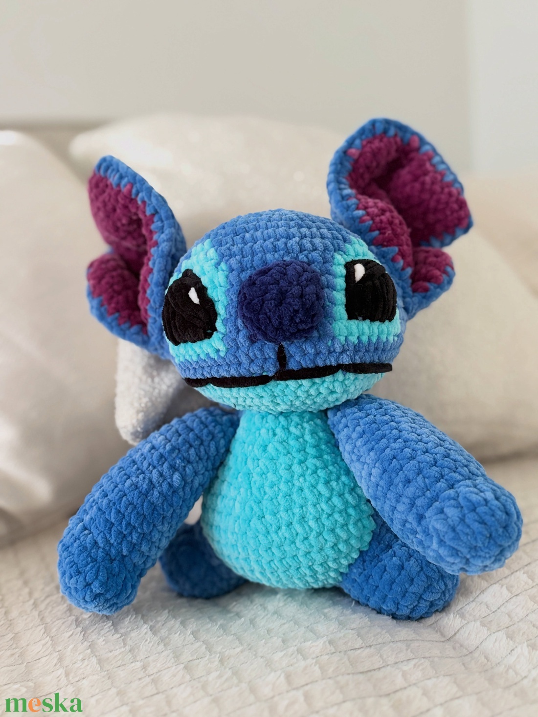 Stitch - játék & sport - plüssállat & játékfigura - plüss mesefigurák - Meska.hu