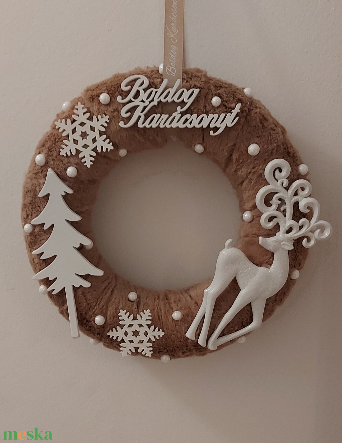 Szarvasos karácsonyi ajtókopogtató - karácsony - adventi díszek - adventi ajtódísz - Meska.hu Szarvasos karácsonyi ajtókopogtató - karácsony - adventi díszek - adventi ajtódísz - Meska.hu