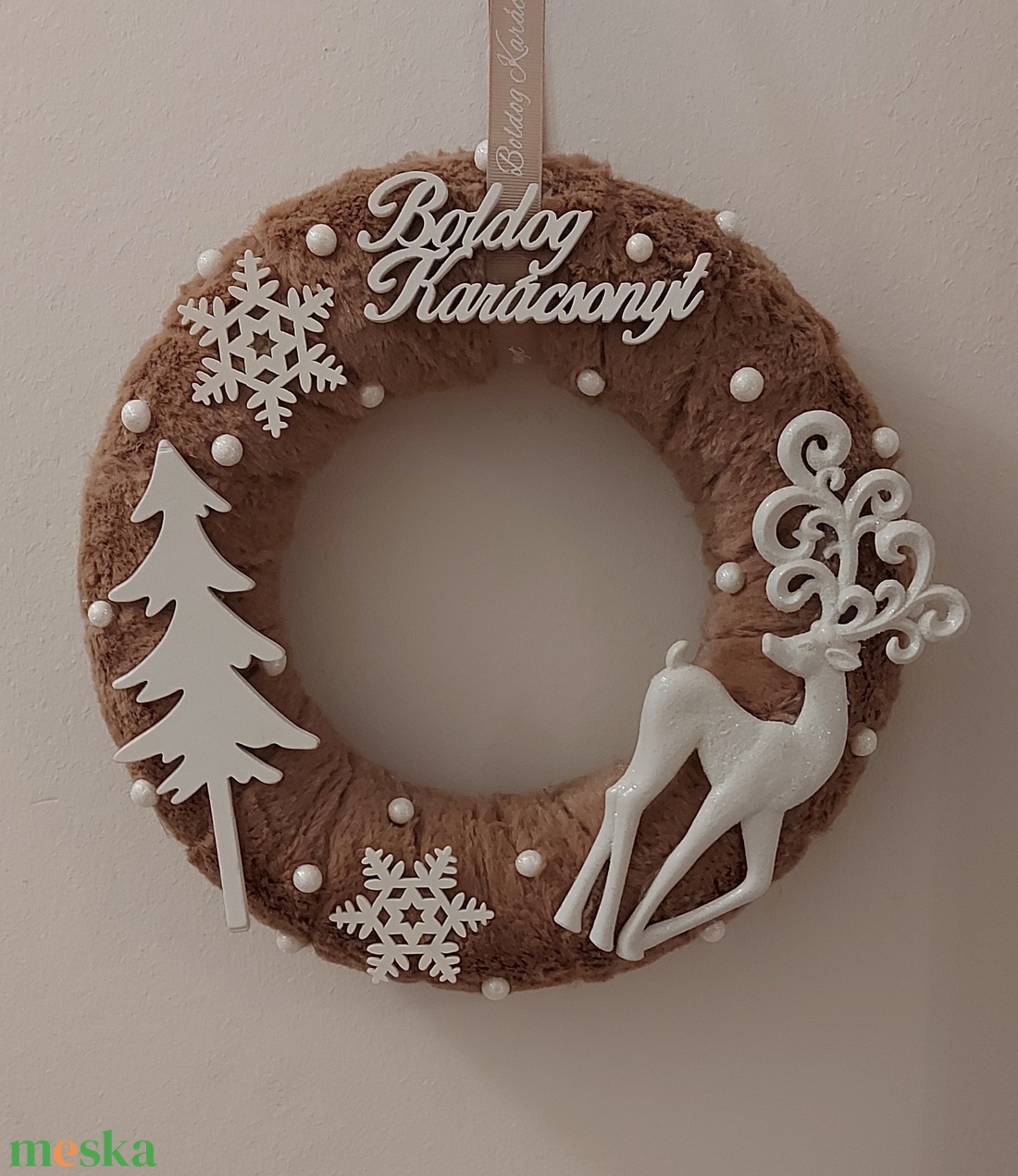 Szarvasos karácsonyi ajtókopogtató - karácsony - adventi díszek - adventi ajtódísz - Meska.hu Szarvasos karácsonyi ajtókopogtató - karácsony - adventi díszek - adventi ajtódísz - Meska.hu
