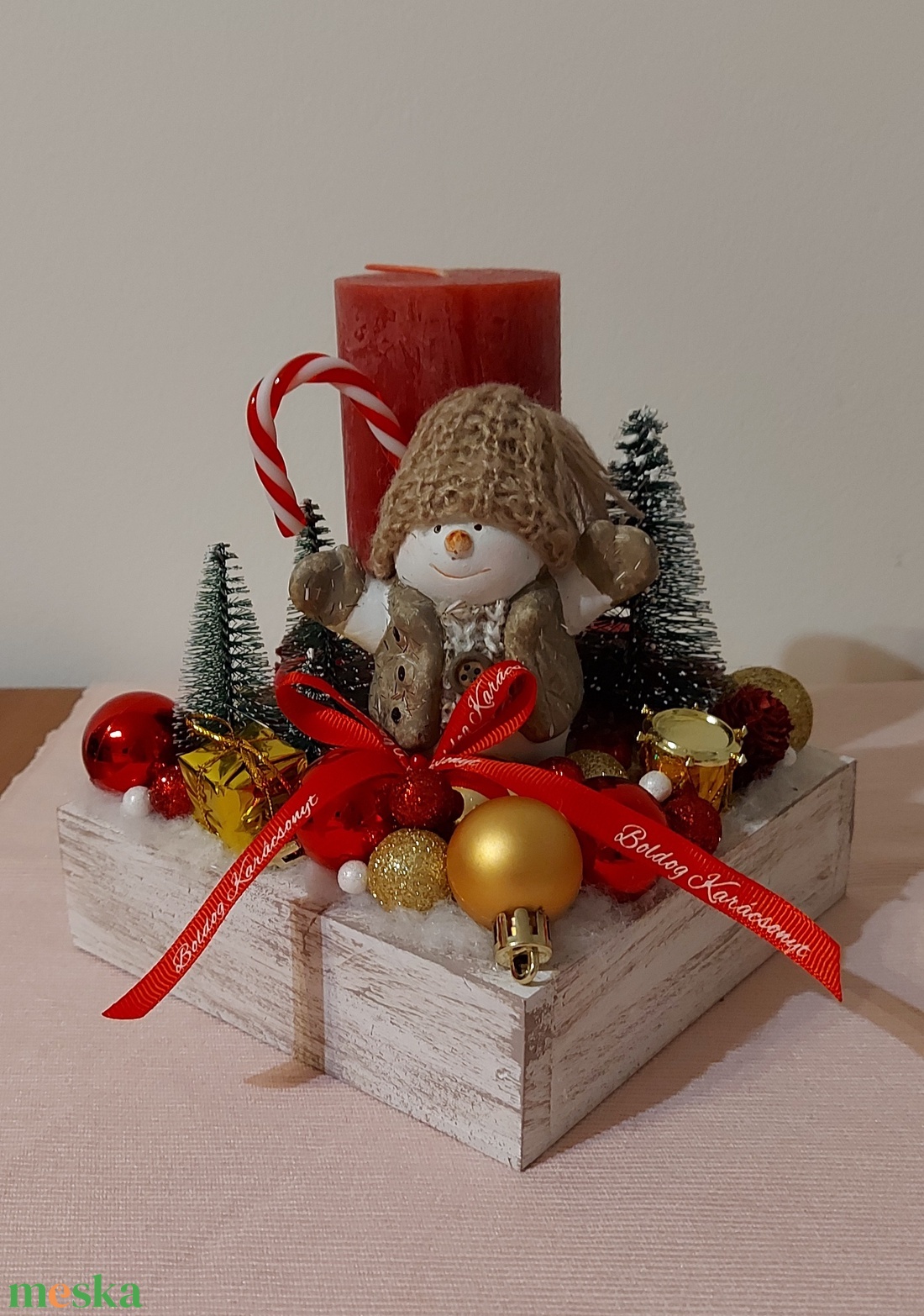 Klasszikus piros-arany adventi asztaldísz - karácsony - adventi díszek - adventi asztaldísz - Meska.hu Klasszikus piros-arany adventi asztaldísz - karácsony - adventi díszek - adventi asztaldísz - Meska.hu