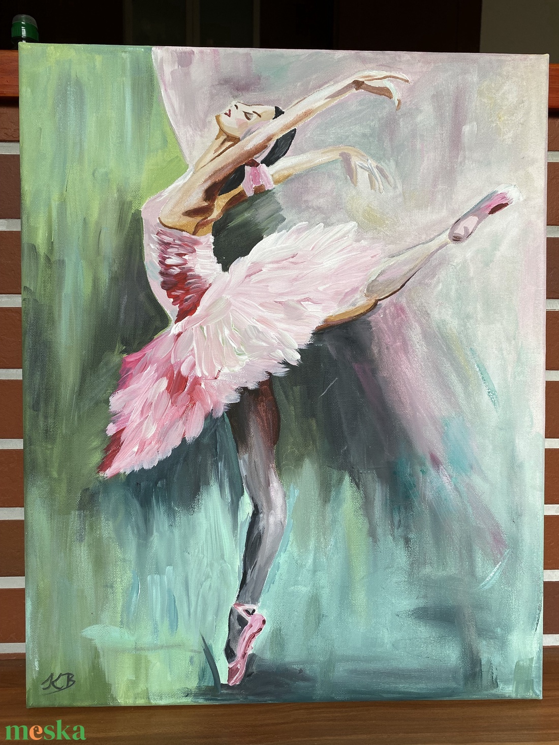 Fehér hattyú-Balerina-akril festmény, falikép - művészet - festmény - akril - Meska.hu Fehér hattyú-Balerina-akril festmény, falikép - művészet - festmény - akril - Meska.hu