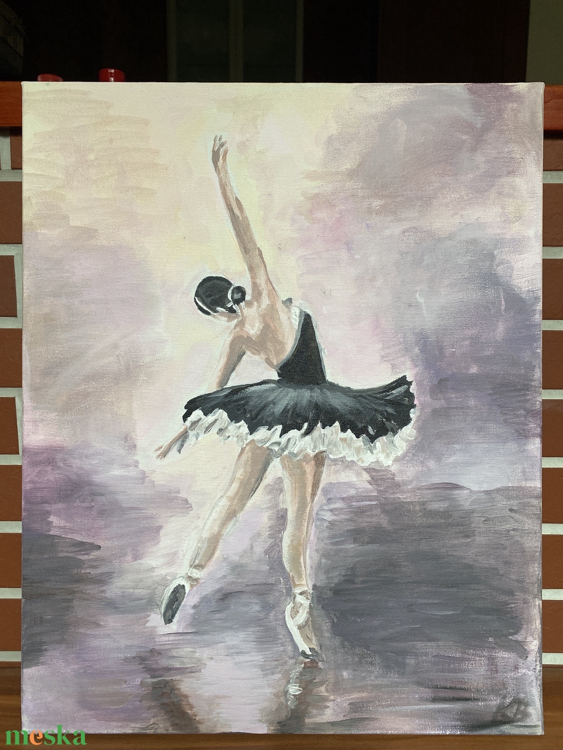 Fekete hattyú-balerina-akril festmény - otthon & életmód - dekoráció - kép & falikép - vászonkép - Meska.hu Fekete hattyú-balerina-akril festmény - otthon & életmód - dekoráció - kép & falikép - vászonkép - Meska.hu