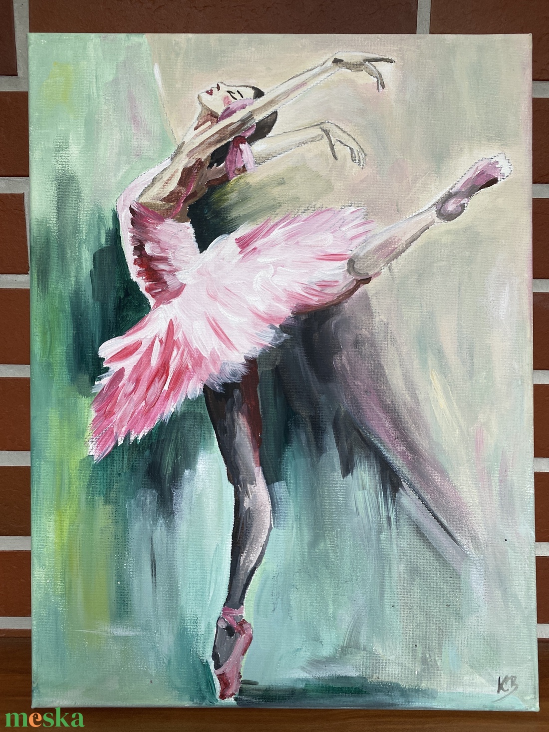 Balerina-akril festmény - otthon & életmód - dekoráció - kép & falikép - vászonkép - Meska.hu Balerina-akril festmény - otthon & életmód - dekoráció - kép & falikép - vászonkép - Meska.hu