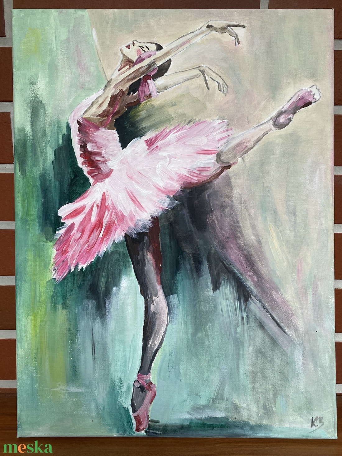 Balerina-akril festmény - otthon & életmód - dekoráció - kép & falikép - vászonkép - Meska.hu Balerina-akril festmény - otthon & életmód - dekoráció - kép & falikép - vászonkép - Meska.hu