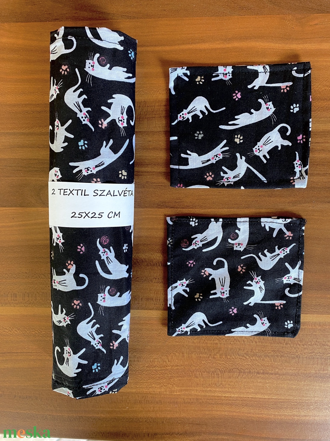 2 darab vidám macskás, cicás textil szalvéta 2 poháralátéttel - otthon & életmód - konyhafelszerelés, tálalás - konyhai textil - szalvéta - Meska.hu 2 darab vidám macskás, cicás textil szalvéta 2 poháralátéttel - otthon & életmód - konyhafelszerelés, tálalás - konyhai textil - szalvéta - Meska.hu
