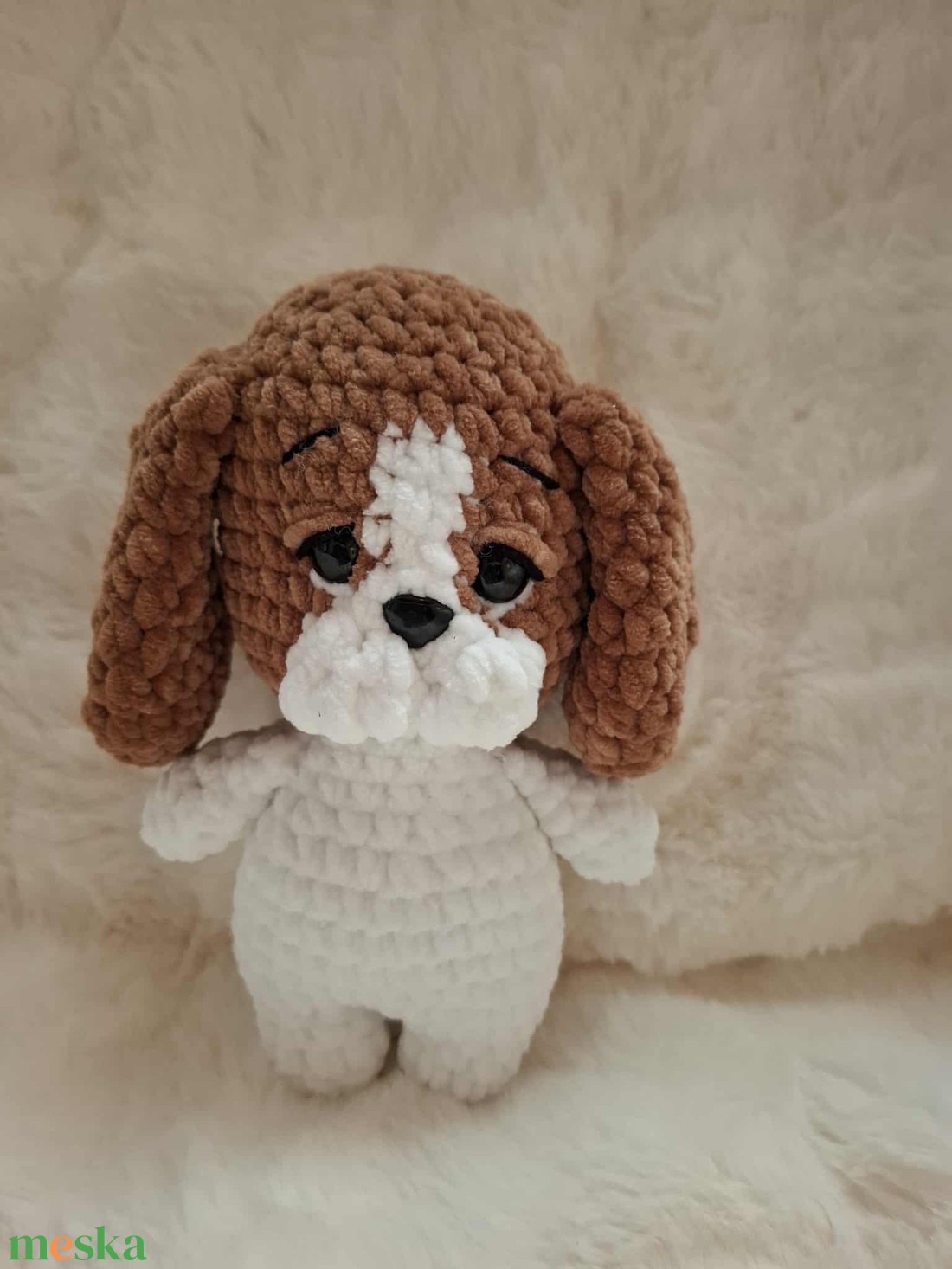 Horgolt plüss kutyus - játék & sport - plüssállat & játékfigura - kutya - Meska.hu Horgolt plüss kutyus - játék & sport - plüssállat & játékfigura - kutya - Meska.hu