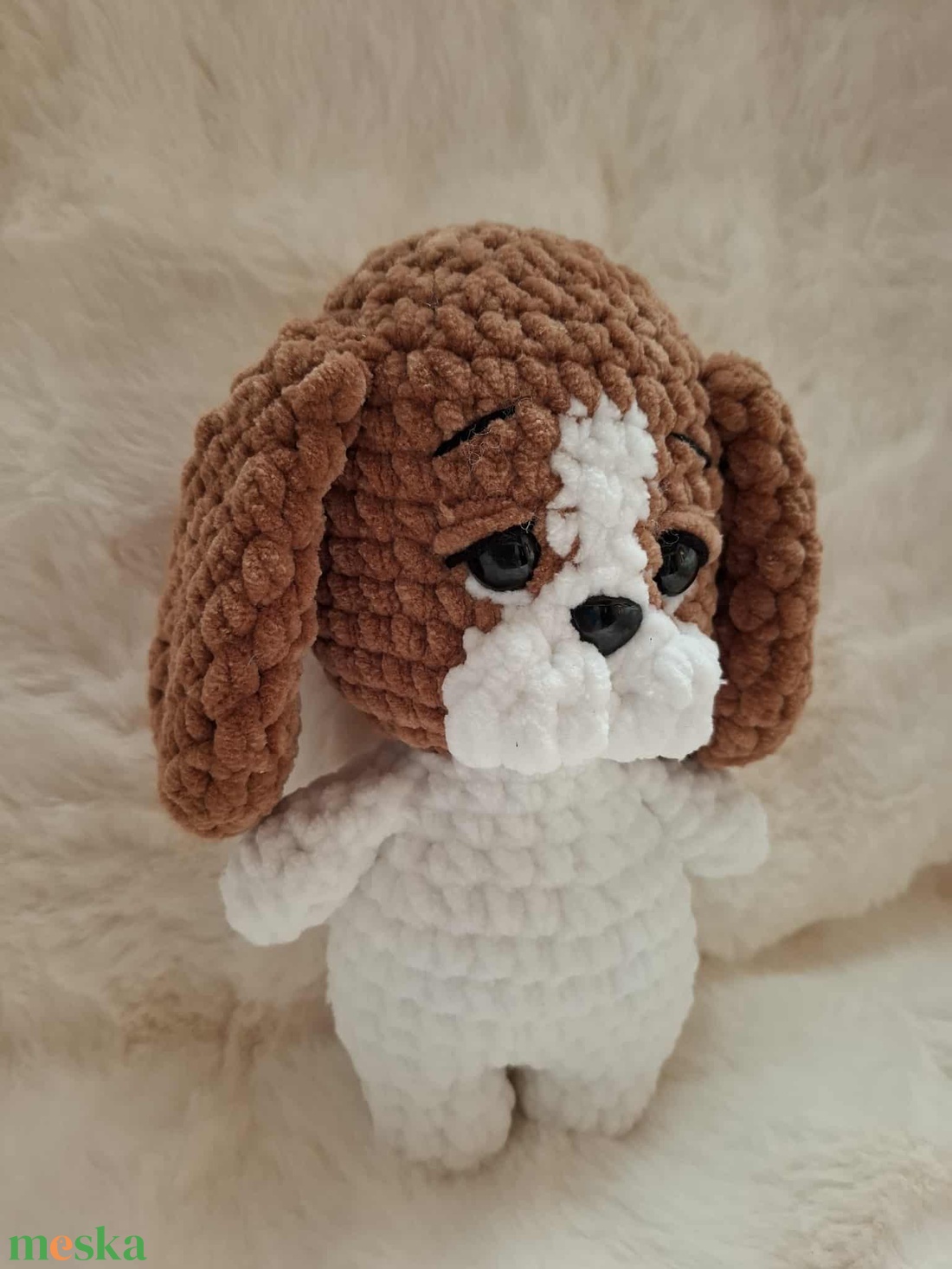 Horgolt plüss kutyus - játék & sport - plüssállat & játékfigura - kutya - Meska.hu Horgolt plüss kutyus - játék & sport - plüssállat & játékfigura - kutya - Meska.hu