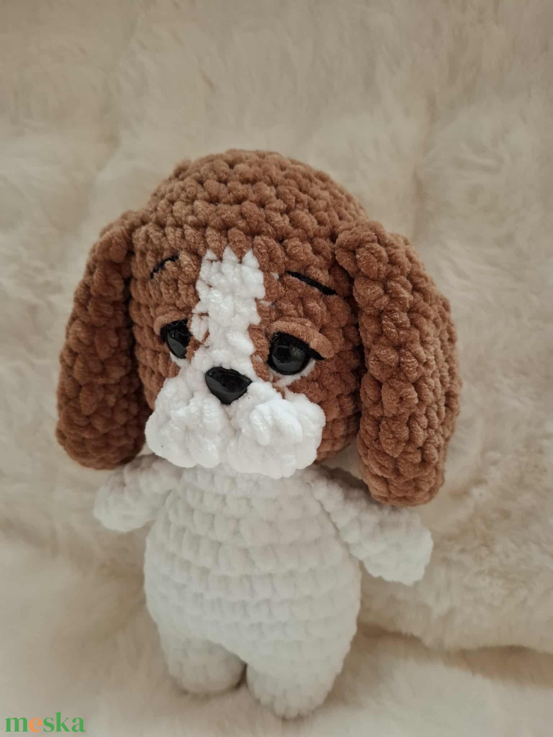 Horgolt plüss kutyus - játék & sport - plüssállat & játékfigura - kutya - Meska.hu Horgolt plüss kutyus - játék & sport - plüssállat & játékfigura - kutya - Meska.hu
