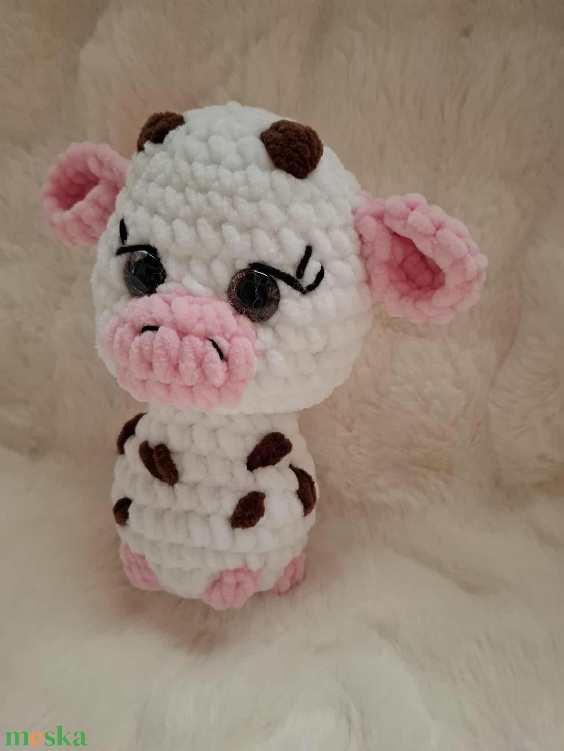 Horgolt plüss boci - játék & sport - plüssállat & játékfigura - más figura - Meska.hu Horgolt plüss boci - játék & sport - plüssállat & játékfigura - más figura - Meska.hu