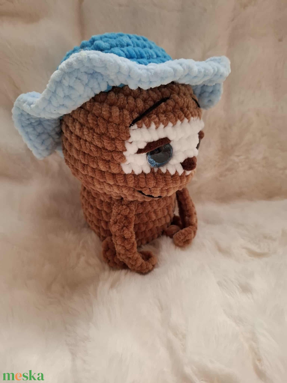 Horgolt plüss bébi lajhár - játék & sport - plüssállat & játékfigura - más figura - Meska.hu Horgolt plüss bébi lajhár - játék & sport - plüssállat & játékfigura - más figura - Meska.hu