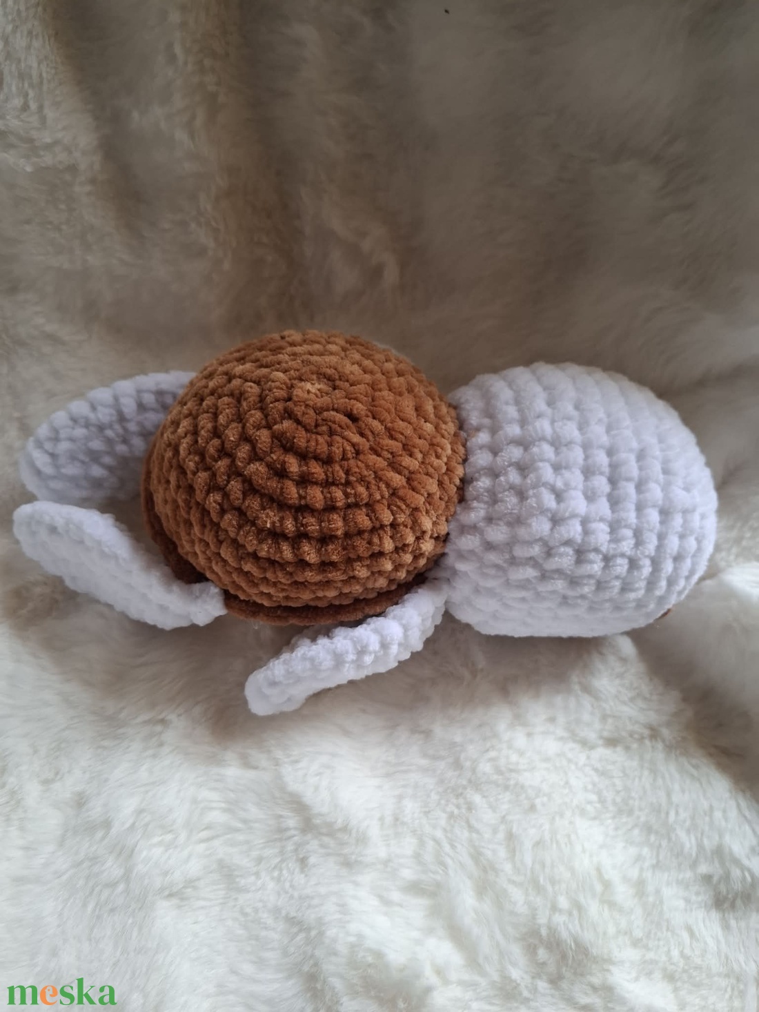 Horgolt plüss bébi teknős  - játék & sport - plüssállat & játékfigura - más figura - Meska.hu