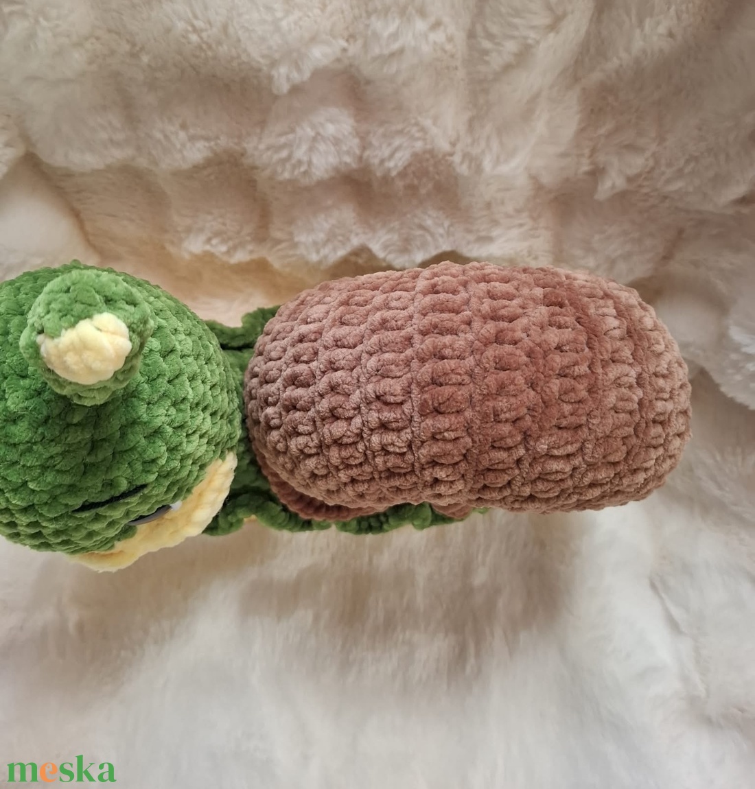 Horgolt plüss csiga házikóval - játék & sport - plüssállat & játékfigura - csiga - Meska.hu