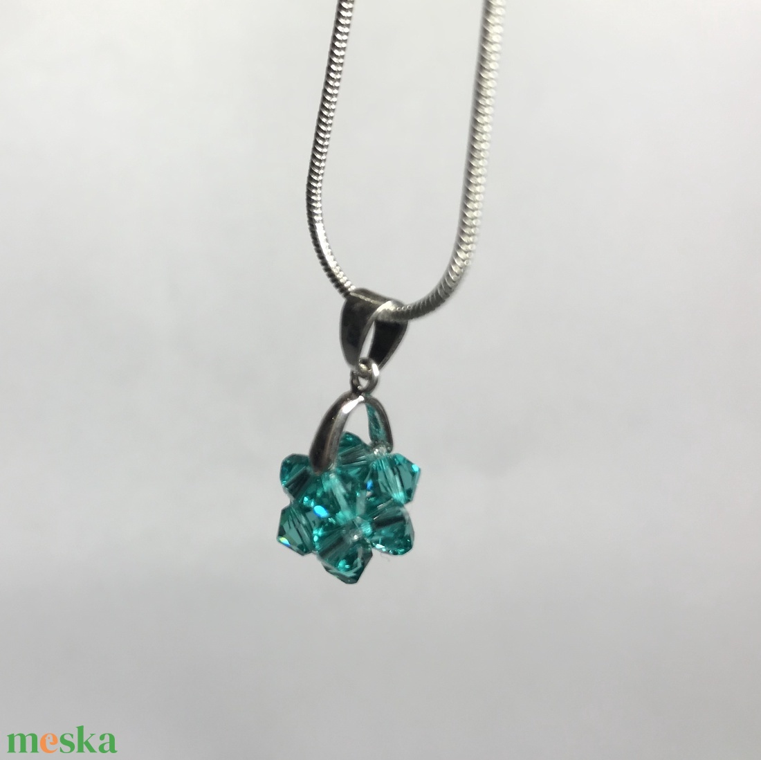 Swarovski Star Light Emerald 925 Sterling Ezüst nyaklánc medállal - ékszer - nyaklánc - medálos nyaklánc - Meska.hu Swarovski Star Light Emerald 925 Sterling Ezüst nyaklánc medállal - ékszer - nyaklánc - medálos nyaklánc - Meska.hu