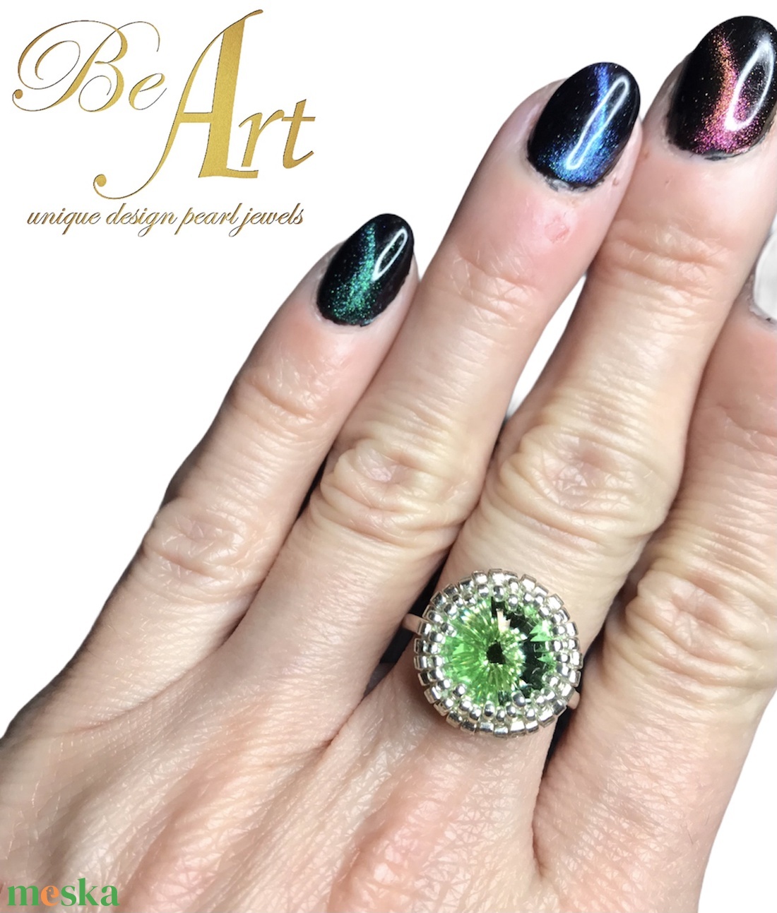 Swarovski választható színben 925 Sterling Ezüst gyűrű Egyedi - ékszer - gyűrű - gyöngyös gyűrű - Meska.hu Swarovski választható színben 925 Sterling Ezüst gyűrű Egyedi - ékszer - gyűrű - gyöngyös gyűrű - Meska.hu