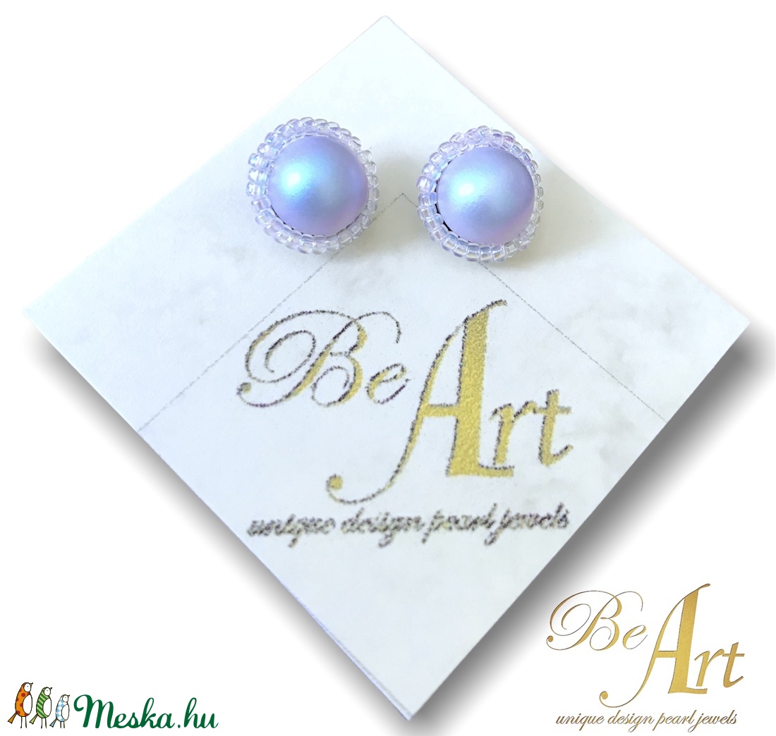 Swarovski Iridescent Liht Blue bedugós fülbevaló - ékszer - fülbevaló - pötty fülbevaló - Meska.hu Swarovski Iridescent Liht Blue bedugós fülbevaló - ékszer - fülbevaló - pötty fülbevaló - Meska.hu