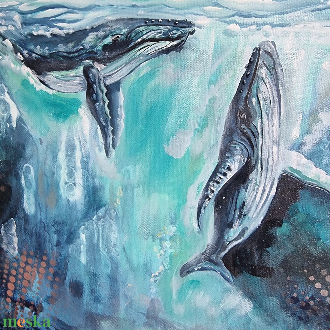 Festmény - Az óceán ölelésében (Ocean's Embrace) - művészet - festmény - festmény vegyes technika - Meska.hu Festmény - Az óceán ölelésében (Ocean's Embrace) - művészet - festmény - festmény vegyes technika - Meska.hu