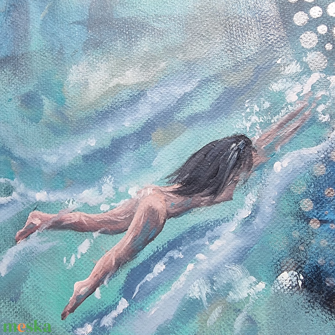 Festmény - Az óceán ölelésében (Ocean's Embrace) - művészet - festmény - festmény vegyes technika - Meska.hu Festmény - Az óceán ölelésében (Ocean's Embrace) - művészet - festmény - festmény vegyes technika - Meska.hu