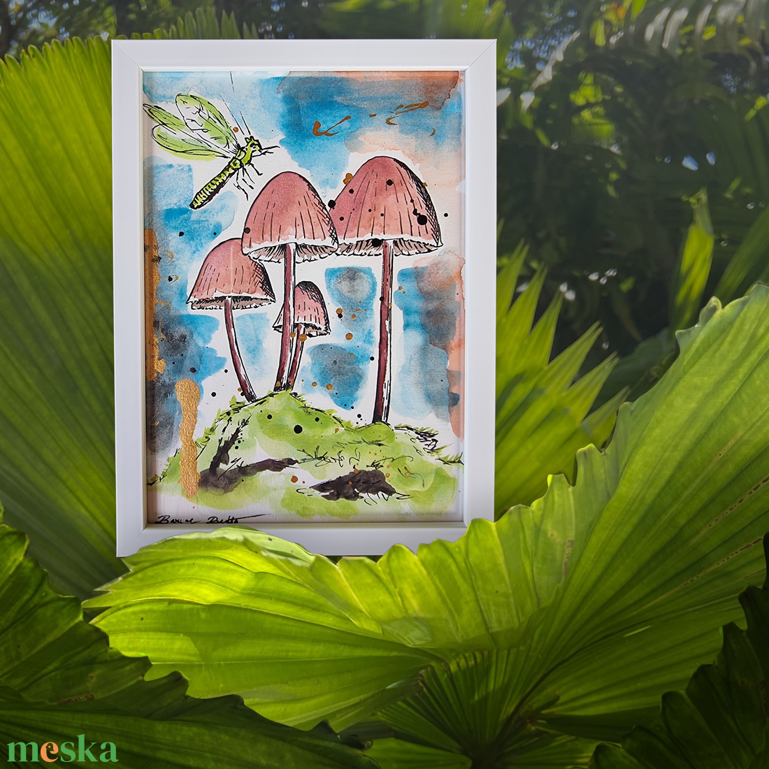 Erdőszéli mesék I. - művészet - festmény - akvarell - Meska.hu