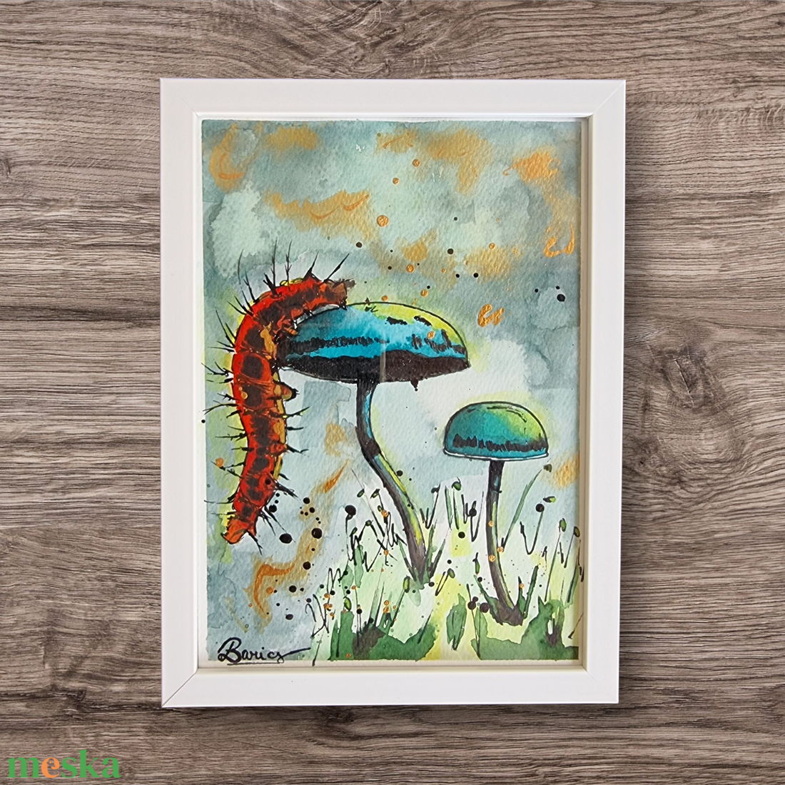 Erdőszéli mesék II. - művészet - festmény - akvarell - Meska.hu