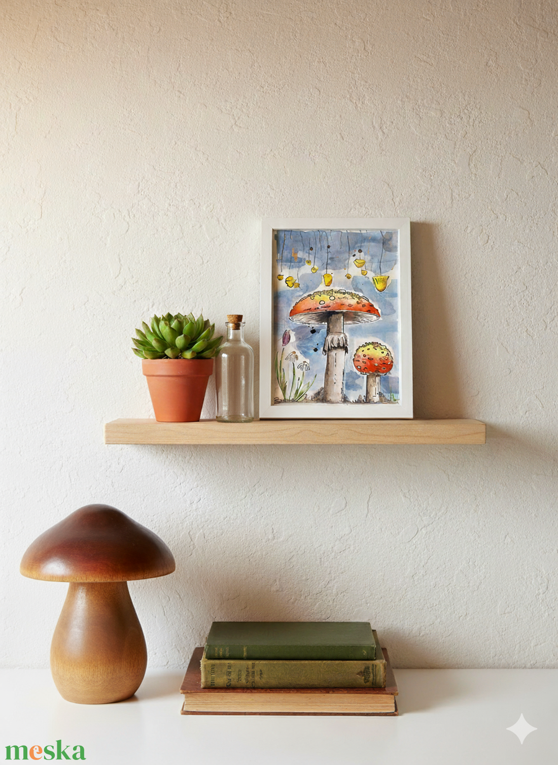 Erdőszéli mesék V. - művészet - festmény - akvarell - Meska.hu