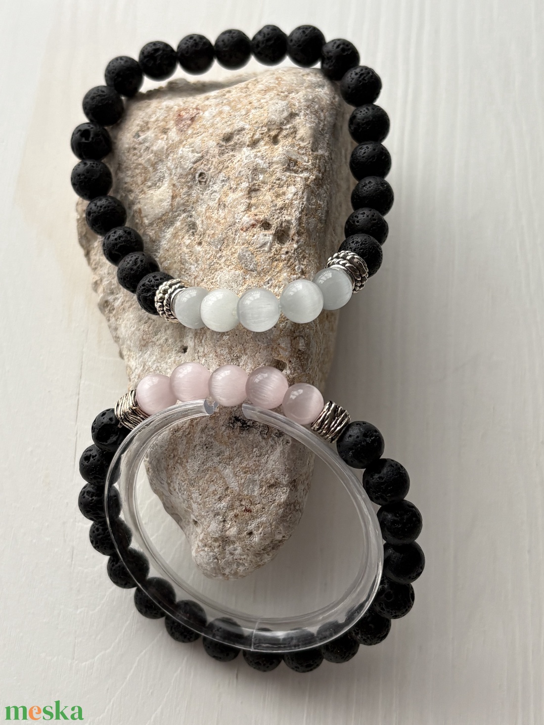 Páros karkötő - ékszer - karkötő - ásványkarkötő - Meska.hu