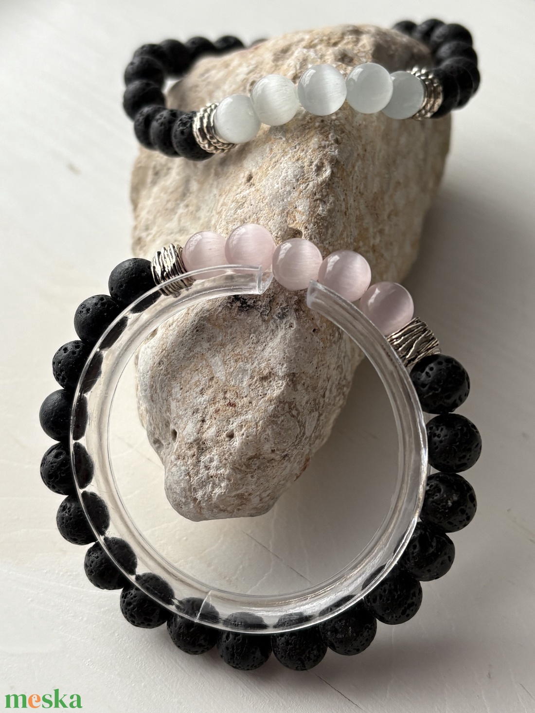Páros karkötő - ékszer - karkötő - ásványkarkötő - Meska.hu