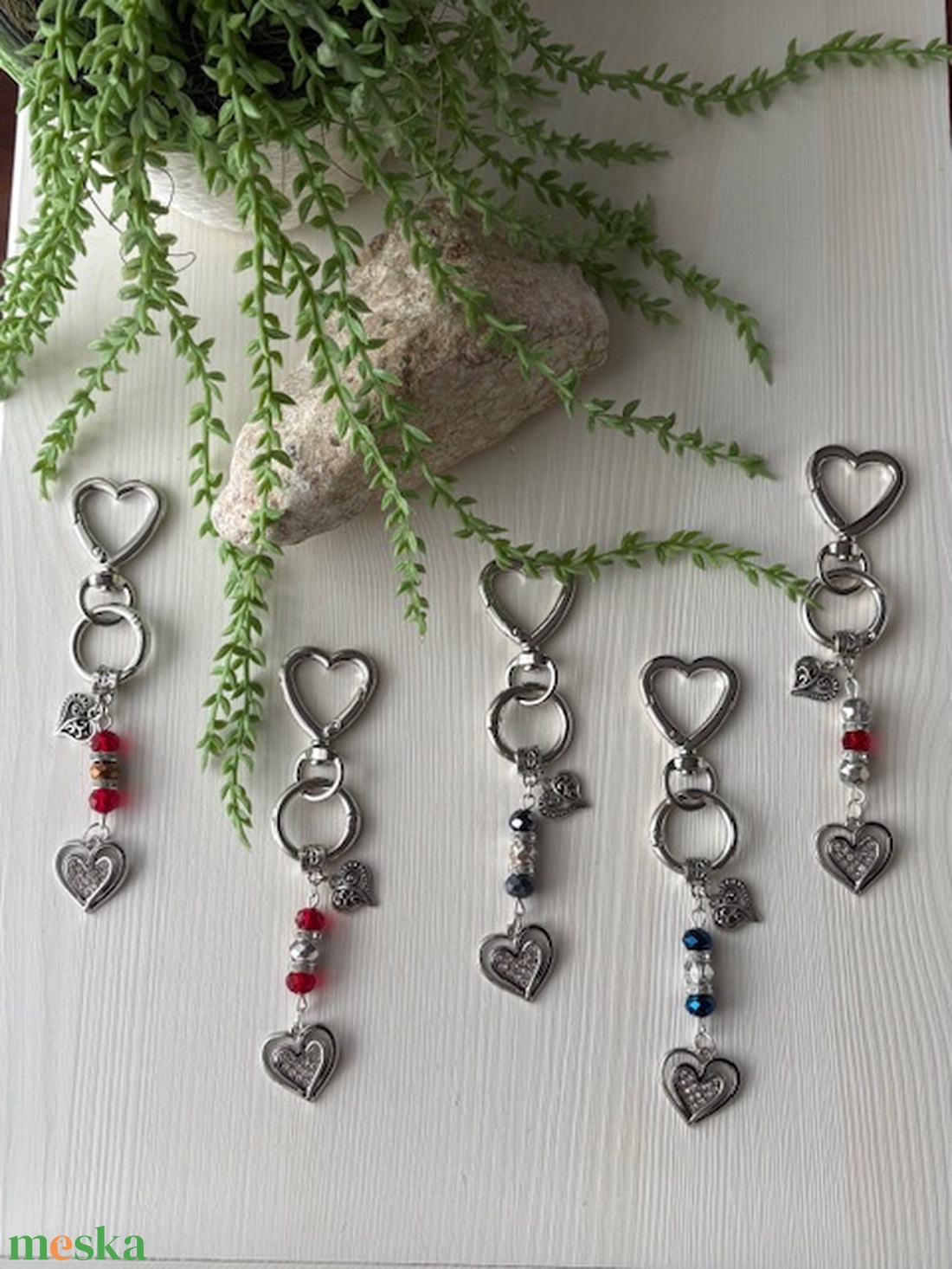 Valentin Napi Kulcstartó - táska & tok - kulcstartó & táskadísz - kulcstartó - Meska.hu