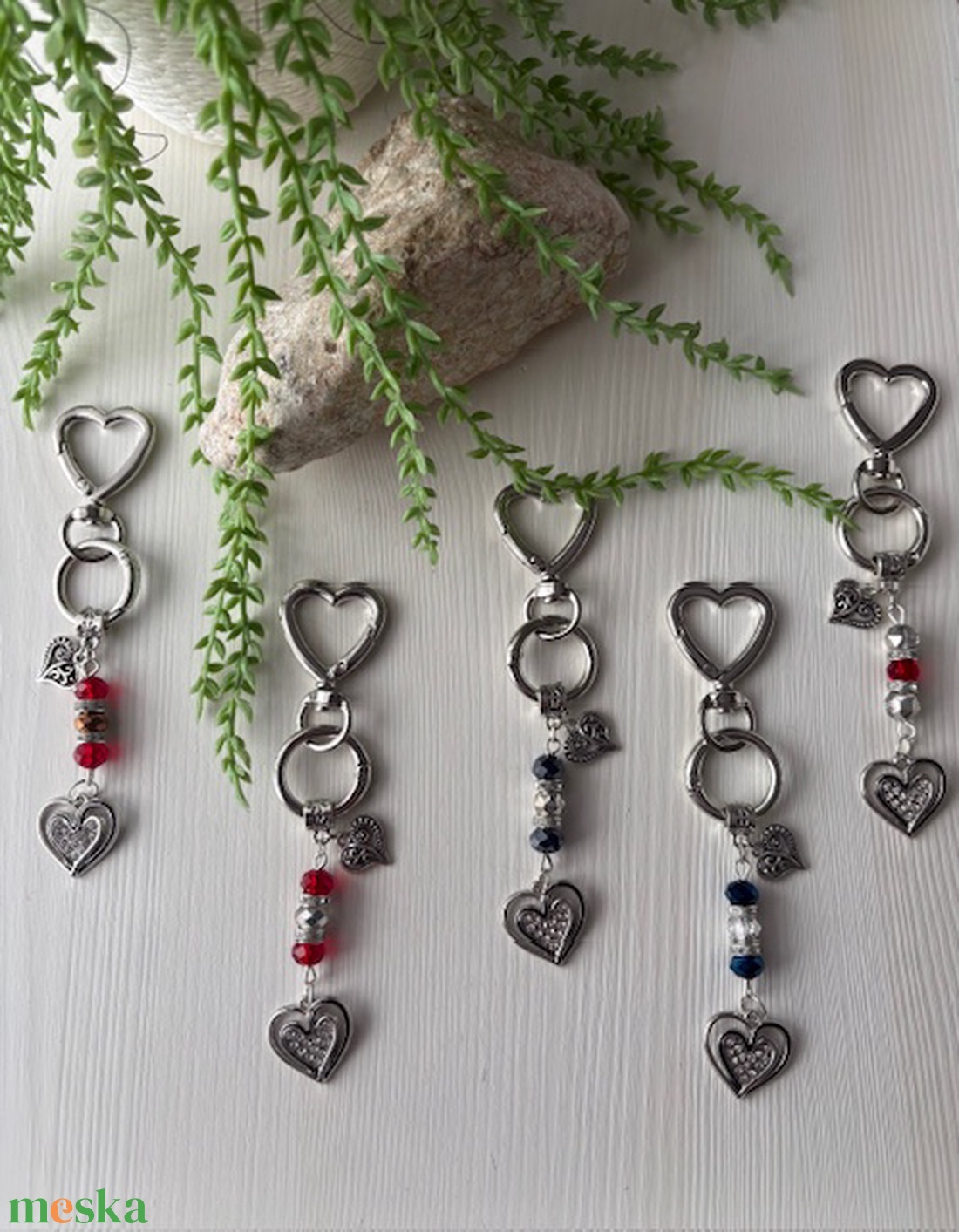 Valentin Napi Kulcstartó - táska & tok - kulcstartó & táskadísz - kulcstartó - Meska.hu