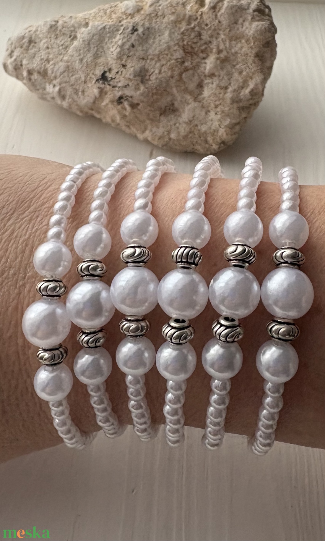 Karkötő - ékszer - karkötő - memóriadrótos karkötő - Meska.hu