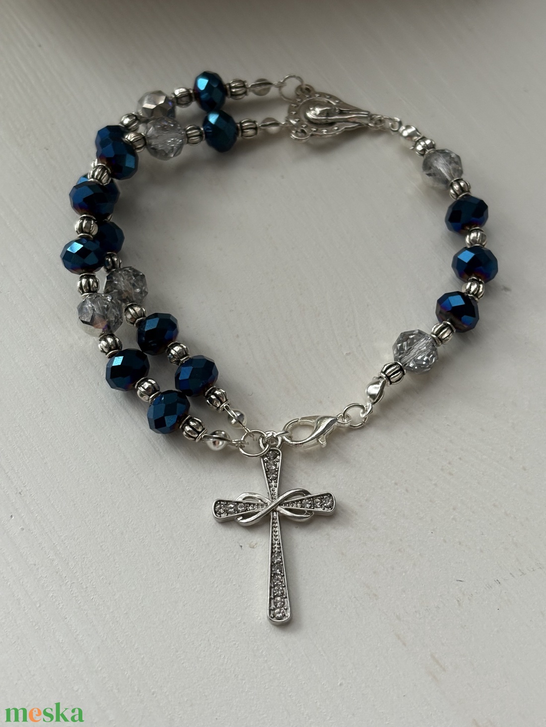 Karkötő - ékszer - karkötő - karkötő medállal - Meska.hu