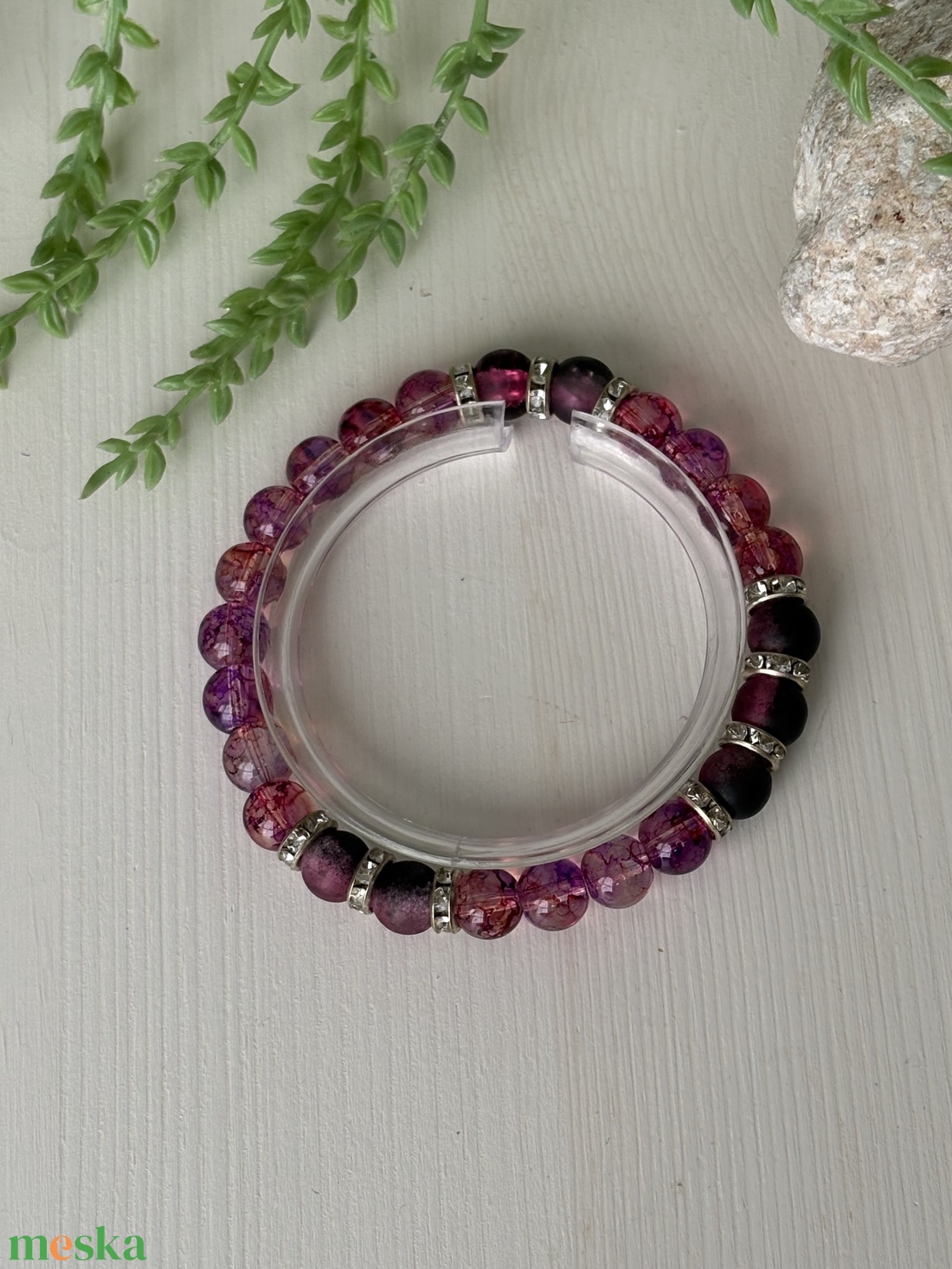 Karkötő - ékszer - karkötő - gyöngyös karkötő - Meska.hu