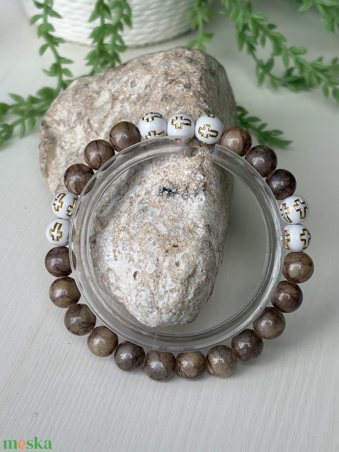 Karkötő - ékszer - karkötő - gyöngyös karkötő - Meska.hu