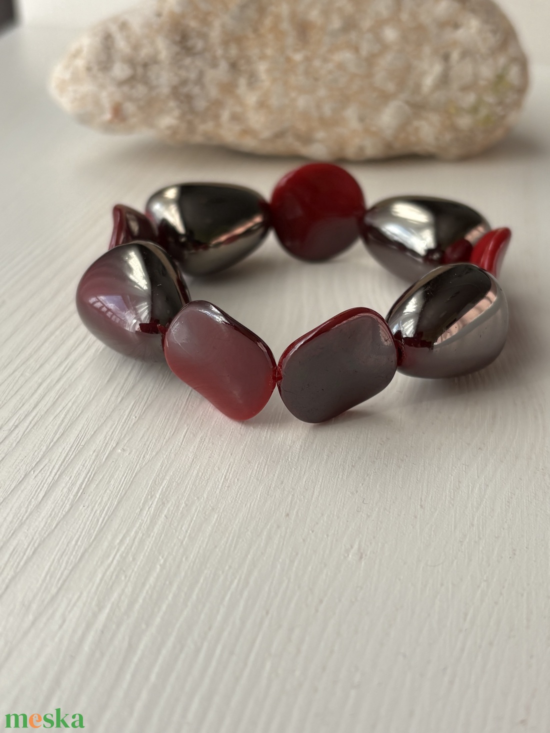 Karkötő - ékszer - karkötő - gyöngyös karkötő - Meska.hu