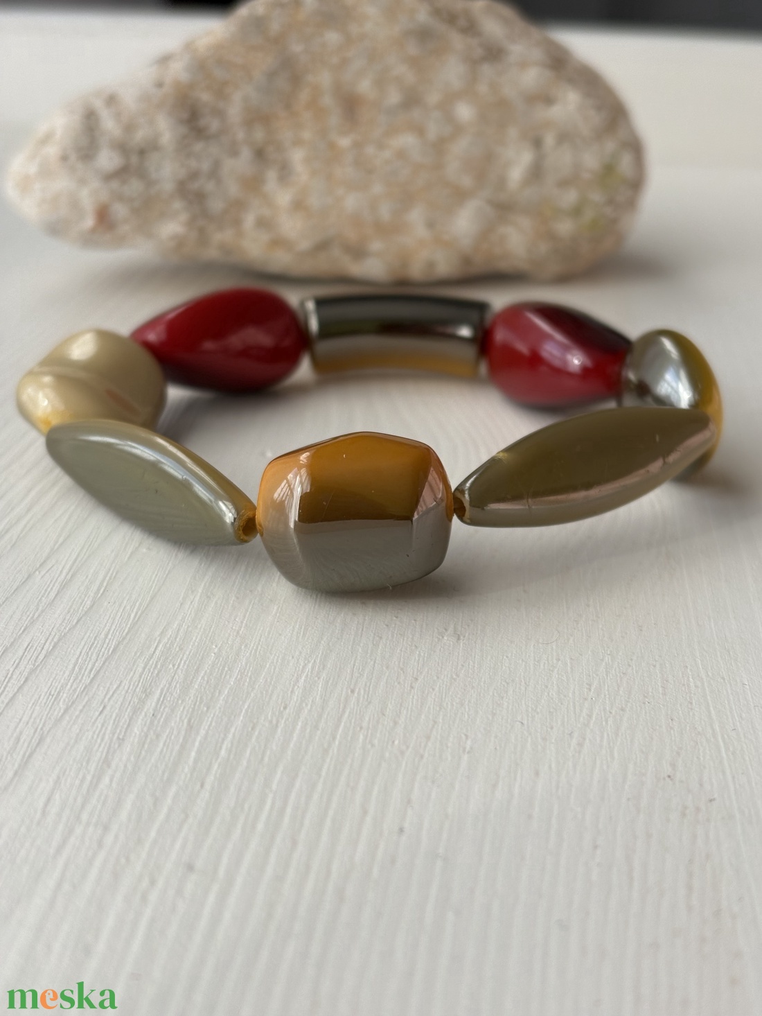 Karkötő - ékszer - karkötő - gyöngyös karkötő - Meska.hu