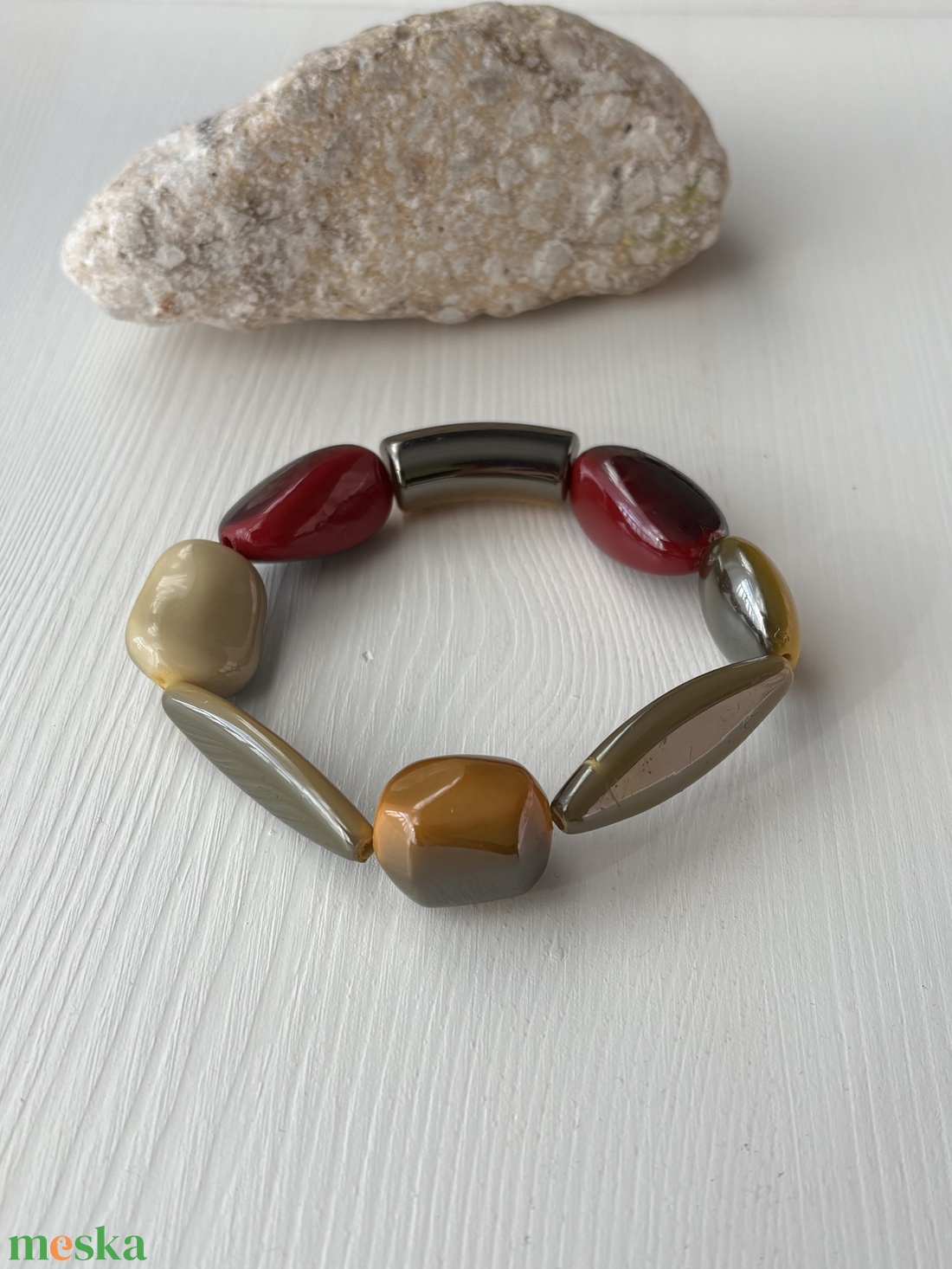 Karkötő - ékszer - karkötő - gyöngyös karkötő - Meska.hu