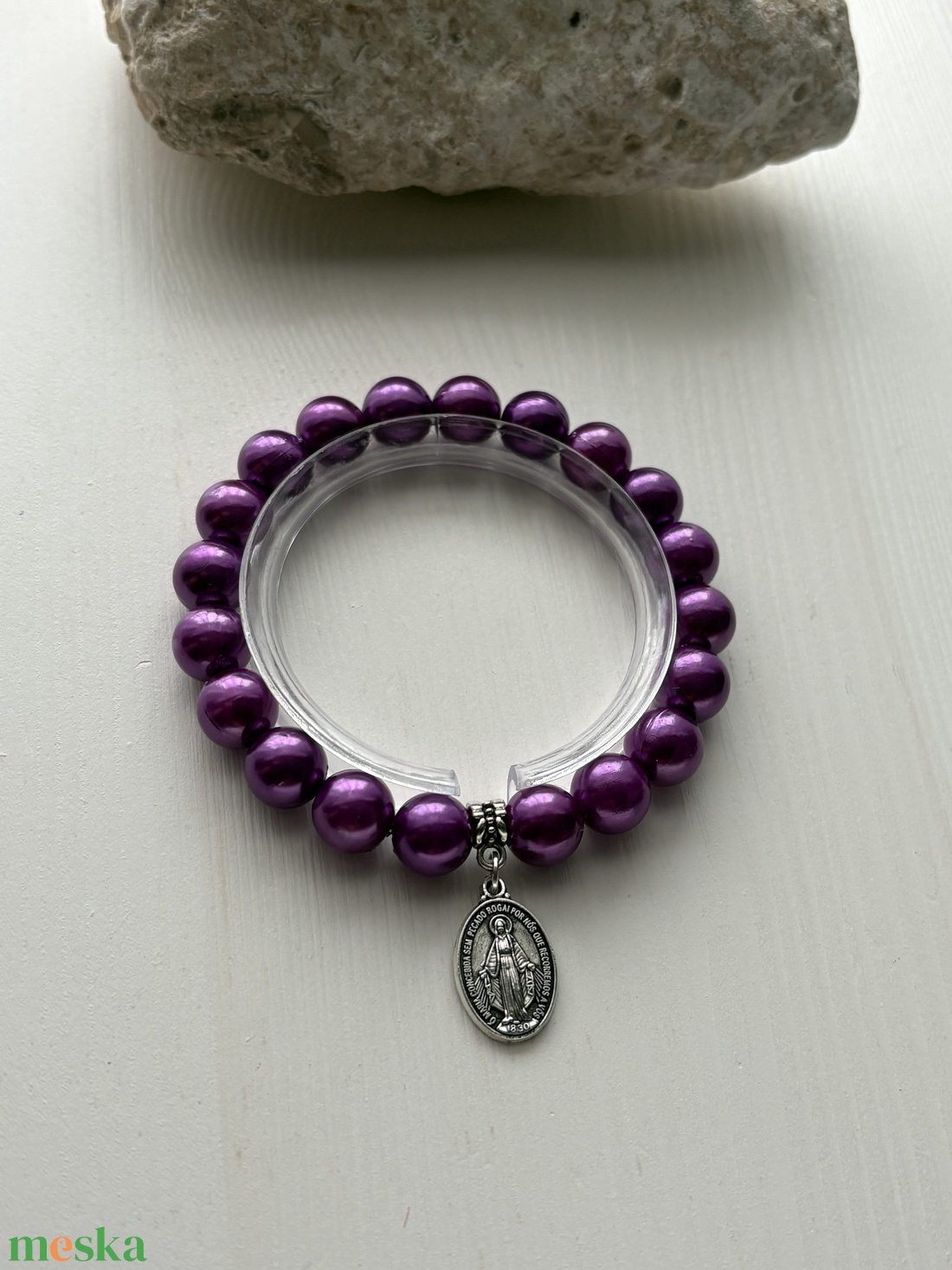 Karkötő - ékszer - karkötő - gyöngyös karkötő - Meska.hu