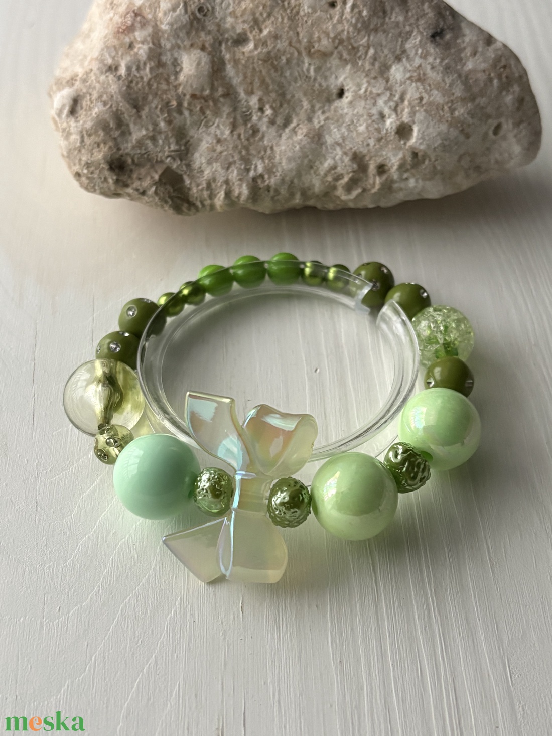 Karkötő - ékszer - karkötő - gyöngyös karkötő - Meska.hu