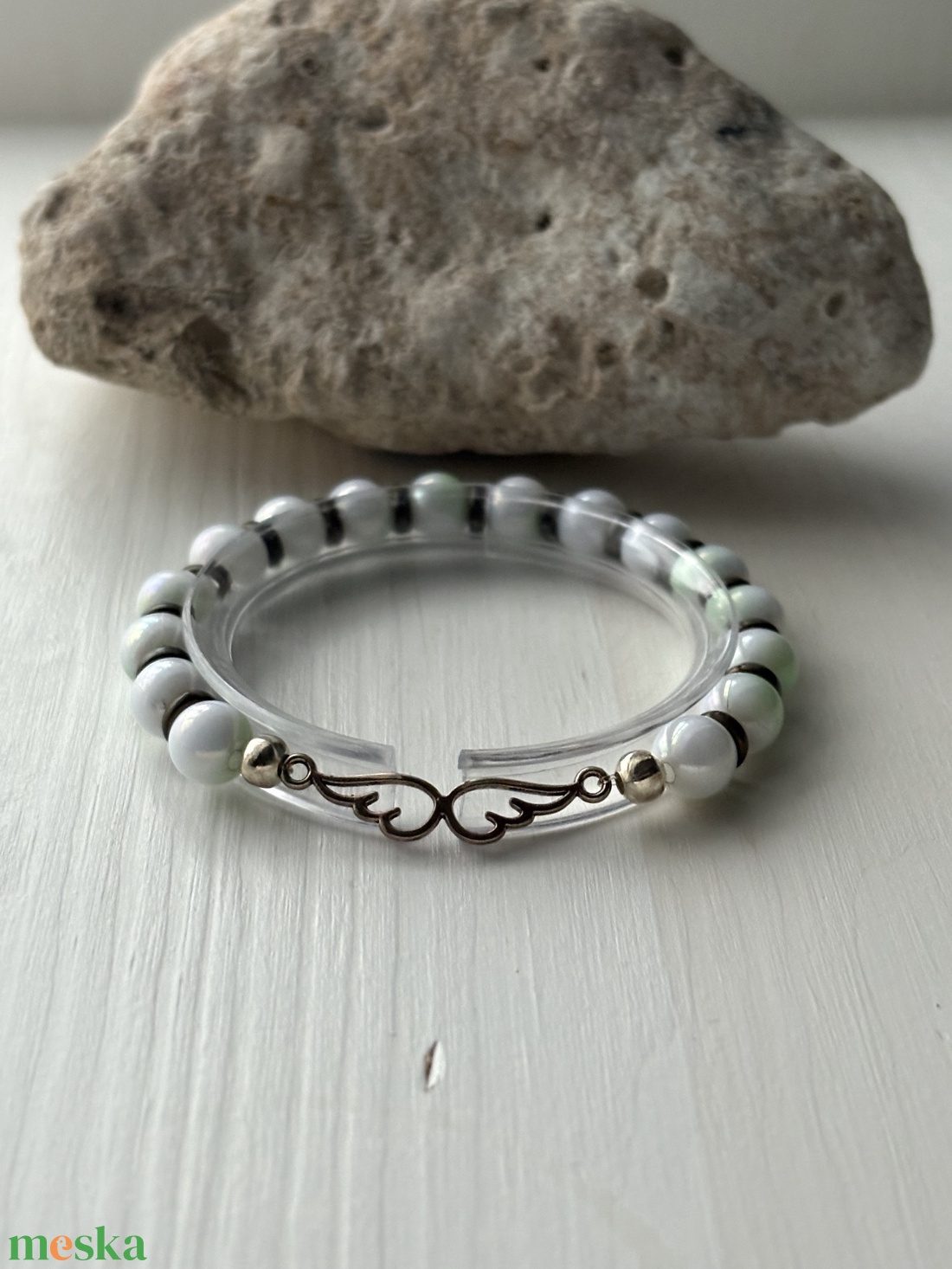 Karkötő - ékszer - karkötő - gyöngyös karkötő - Meska.hu