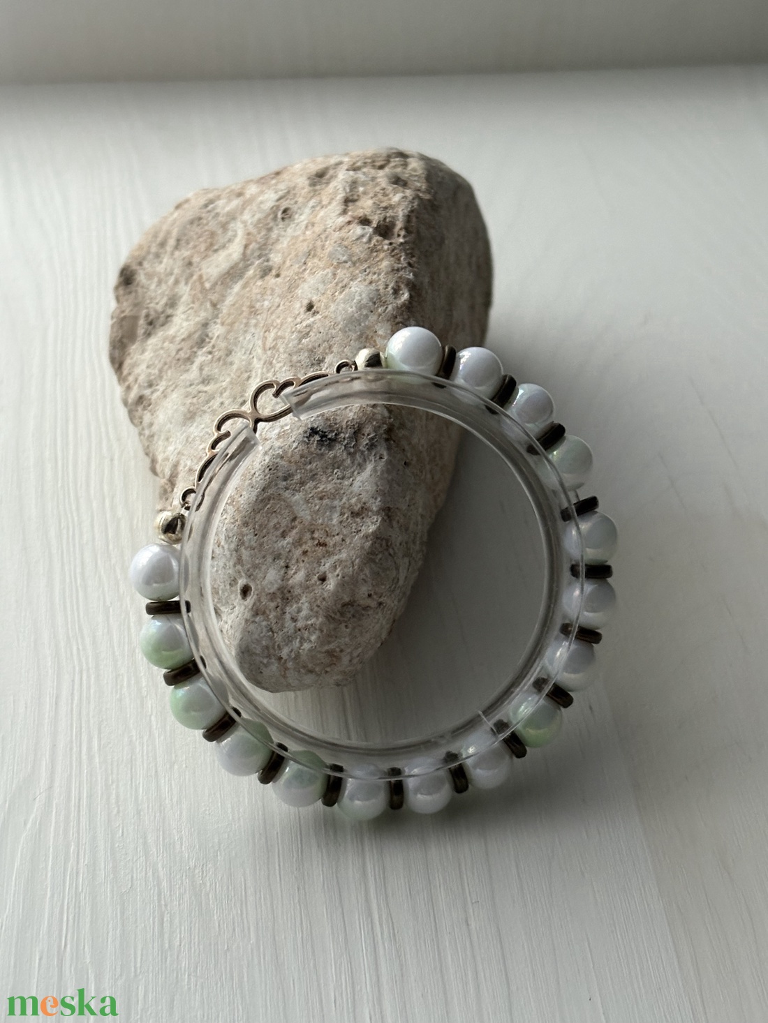 Karkötő - ékszer - karkötő - gyöngyös karkötő - Meska.hu