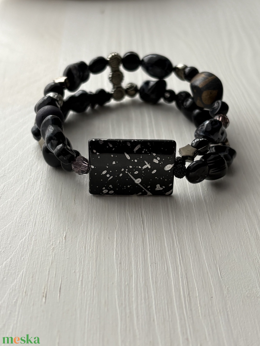 Karkötő - ékszer - karkötő - gyöngyös karkötő - Meska.hu